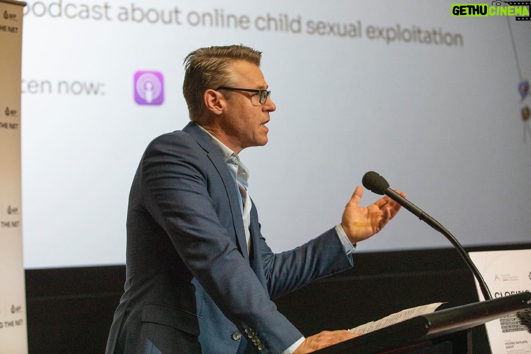 Rodger Corser Instagram - Honoured to be part of the “CLOSING THE NET” podcast series as it’s narrator. Launching last week in Canberra “Closing the Net” shines a light on the tough subject matter of online child sexual abuse. The series takes you inside the world of the women and men of the @accceaus and @ausfedpolice who are on the frontline of this fight every single day. Closing the Net also gives a voice to the stories of the incredibly brave victims and their families as well as informing parents and careers to the dangers and facts about online predators and how they work. You’ll most importantly receive advice and tips on how to keep our kids safe in the online space in an ever more “connected” world. Thanks to @mediaheadsau @iamdavecarter - The Hon Karen Andrew’s MP - AFP commissioner Reece Kersaw and @thecarlyryanfoundation CLOSING THE NET is available wherever you get your podcasts #closingthenet #accce #afp #auspol #podcast #onlinesafety @ausgov Canberra, Australian Capital Territory