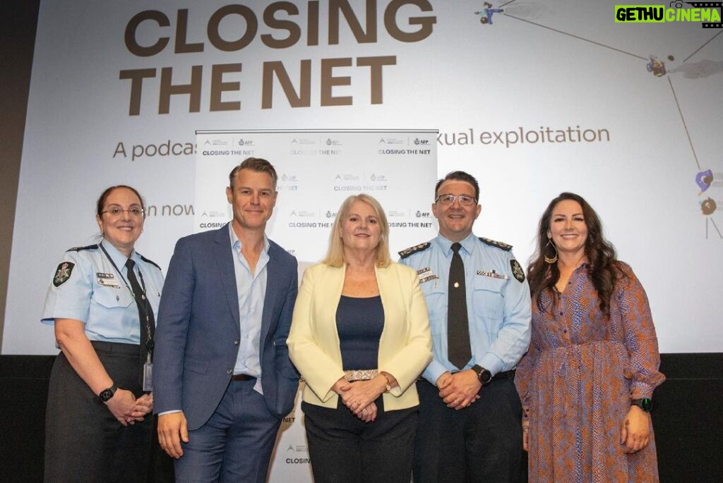 Rodger Corser Instagram - Honoured to be part of the “CLOSING THE NET” podcast series as it’s narrator. Launching last week in Canberra “Closing the Net” shines a light on the tough subject matter of online child sexual abuse. The series takes you inside the world of the women and men of the @accceaus and @ausfedpolice who are on the frontline of this fight every single day. Closing the Net also gives a voice to the stories of the incredibly brave victims and their families as well as informing parents and careers to the dangers and facts about online predators and how they work. You’ll most importantly receive advice and tips on how to keep our kids safe in the online space in an ever more “connected” world. Thanks to @mediaheadsau @iamdavecarter - The Hon Karen Andrew’s MP - AFP commissioner Reece Kersaw and @thecarlyryanfoundation CLOSING THE NET is available wherever you get your podcasts #closingthenet #accce #afp #auspol #podcast #onlinesafety @ausgov Canberra, Australian Capital Territory