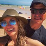 Rodger Corser Instagram - Great start to the year with family and friends...and I still have the longest run-up in #caravanparkcricket history!! #byron #surf #sand #kids @ingeniaholidays #ingeniaholidaysbyronbay #ingeniaholidays Byron Bay, New South Wales