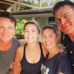 Rodger Corser Instagram - Great start to the year with family and friends...and I still have the longest run-up in #caravanparkcricket history!! #byron #surf #sand #kids @ingeniaholidays #ingeniaholidaysbyronbay #ingeniaholidays Byron Bay, New South Wales