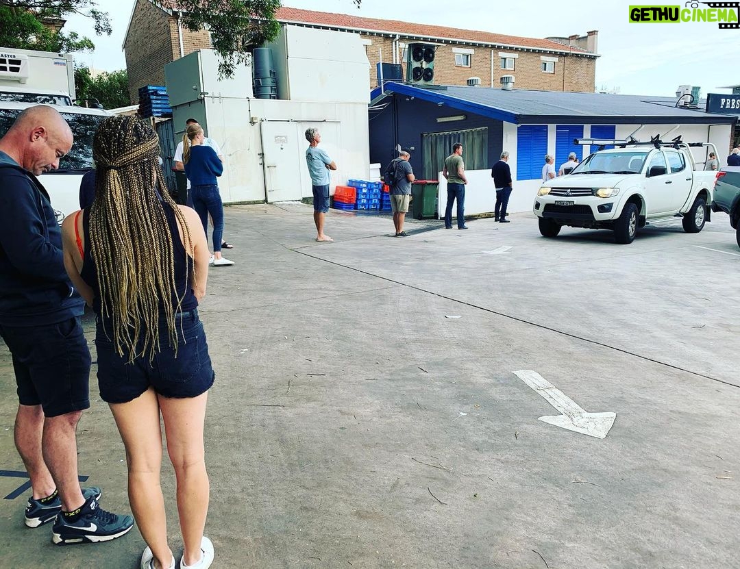 Rodger Corser Instagram - #scomo just letting you know we are #socialdistancing in the #shire .....at the fish shop