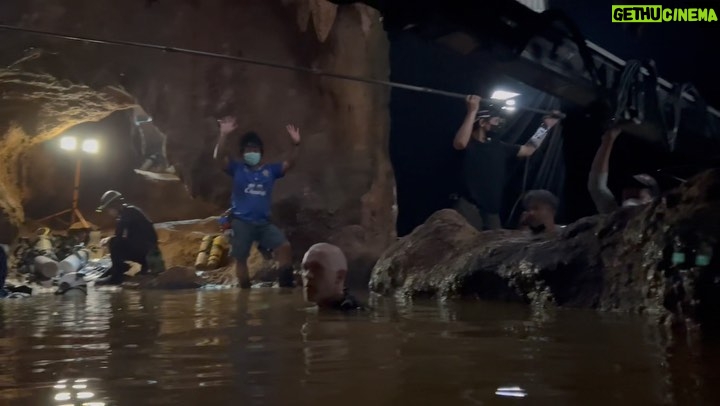 Rodger Corser Instagram - Little look inside #thaicaverescuenetflix chamber 9. Recreated on @thestudiopark_th sound stage Bangkok. with @bloomvarinbloom #nickfarnell and our awesome Thai cast and crew π₯π€π€Ώπ