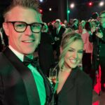 Rodger Corser Instagram - What a great night! Hosting the @ssfcrabbitohs #redandgreenball and getting to bring this cheeky one along… @zipporraahh …..so shy wish she’d come out of her shell a bit😜 Congrats to all the winners! Up the #rabbitohs watch out next week chooks ya ran ya race last night!! #sstid #uptherabbitohs #daddydaughterdate