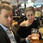 Rodger Corser Instagram – Dad was in town…so a quick beer at the “darling daughts’”(self given nickname🙄) local
#redfern #tudorhotel #upthebunnies #sstid