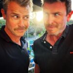 Rodger Corser Instagram - Backlit Bogan Brothers (70’s edition) #merryholidays #bringbackthestache #pubertyblues3 #ferrisisback