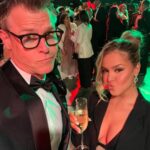 Rodger Corser Instagram - What a great night! Hosting the @ssfcrabbitohs #redandgreenball and getting to bring this cheeky one along… @zipporraahh …..so shy wish she’d come out of her shell a bit😜 Congrats to all the winners! Up the #rabbitohs watch out next week chooks ya ran ya race last night!! #sstid #uptherabbitohs #daddydaughterdate