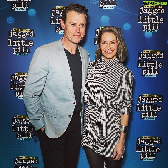 Rodger Corser Instagram - Thanks for having us last night @jaggedmusicalau Great show and and absolutely amazing ensemble cast with some powerhouse voices smashing the @alanis tunes, led by @natbassingthwaighte who blew the roof off the joint. Too much talent on the one stage!! Chookas for the rest of the season! …few moments did remind of of certain 90’s rock musical that played at the @theatreroyalsyd many, many moons ago. Isn’t it ironic…don’t ya think?* *actual irony may not be present