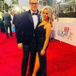 Rodger Corser Instagram - Sharing the red carpet with my stunning eldest little girl. Look out for her tonight on stage holding the little statues @zipporraahh #dadgoals #logies2022 #trophyhostess Thanks @boss for kitting me out yet again!! The Star Gold Coast