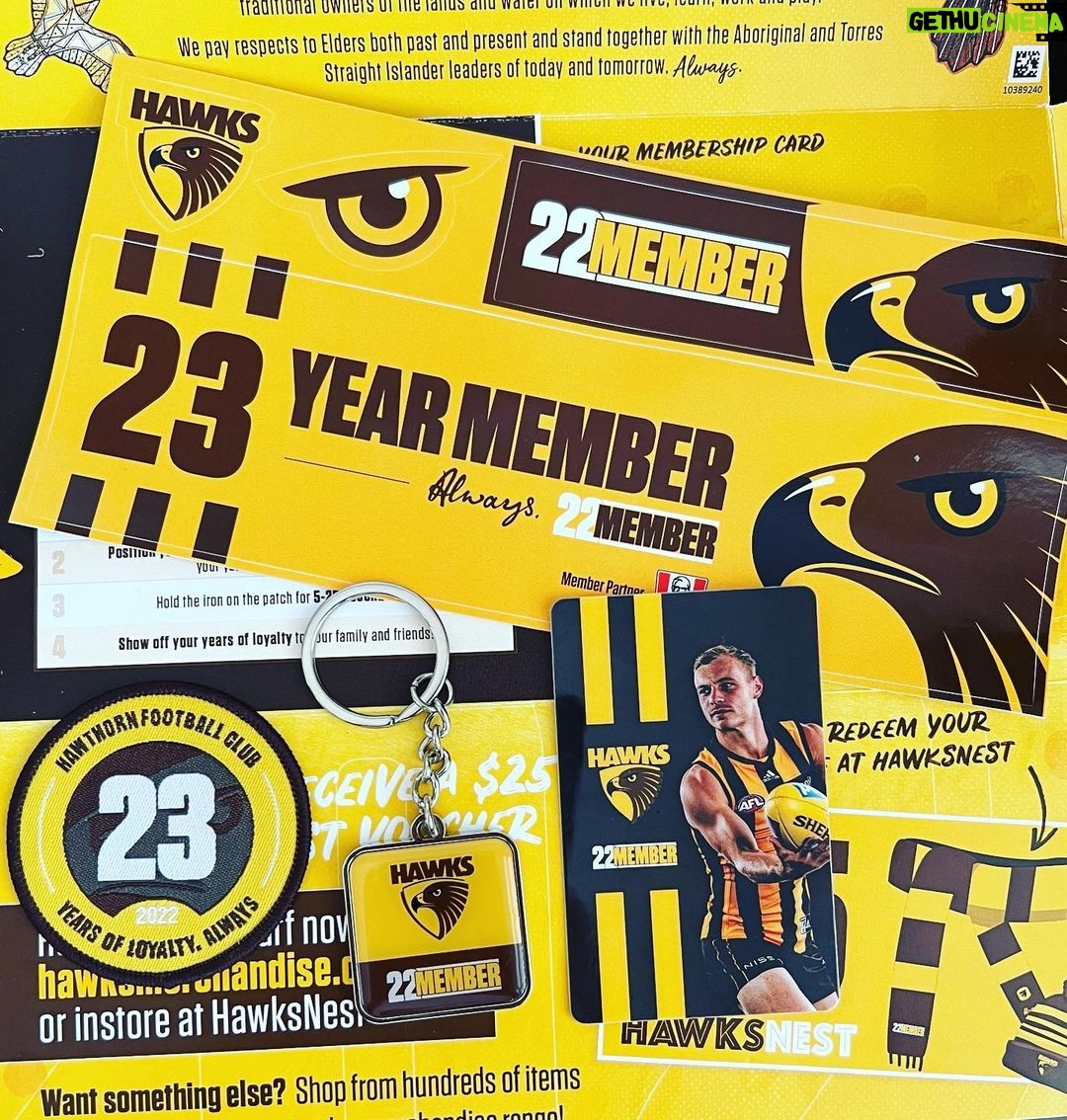 Rodger Corser Instagram - #23 has been good to us over the years…maybe again in 22?(definition of being past one’s prime is when your membership is older than half the playing list 👨🦳) #always @hawthornfc Glenferrie Oval