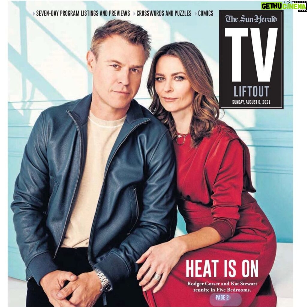 Rodger Corser Instagram - I’ve ticked off a few career goals in my time…and now I can add tv ex-husband of @kat_stewy to that list. It’s a slightly different on-screen relationship to #Underbelly …but only just😉 Had a great time with the whole amazingly talented @fivebedroomsau family last year. Season 2 premiere from this Wednesday on @paramountplusaustralia Sydney, Australia