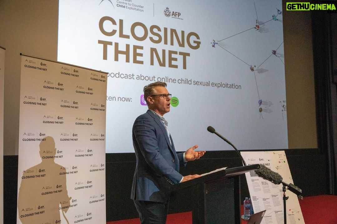 Rodger Corser Instagram - Honoured to be part of the “CLOSING THE NET” podcast series as it’s narrator. Launching last week in Canberra “Closing the Net” shines a light on the tough subject matter of online child sexual abuse. The series takes you inside the world of the women and men of the @accceaus and @ausfedpolice who are on the frontline of this fight every single day. Closing the Net also gives a voice to the stories of the incredibly brave victims and their families as well as informing parents and careers to the dangers and facts about online predators and how they work. You’ll most importantly receive advice and tips on how to keep our kids safe in the online space in an ever more “connected” world. Thanks to @mediaheadsau @iamdavecarter - The Hon Karen Andrew’s MP - AFP commissioner Reece Kersaw and @thecarlyryanfoundation CLOSING THE NET is available wherever you get your podcasts #closingthenet #accce #afp #auspol #podcast #onlinesafety @ausgov Canberra, Australian Capital Territory