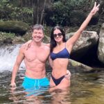 Rodrigo Faro Instagram - Uma cachoeira pra fechar mais um ano abençoado!!!