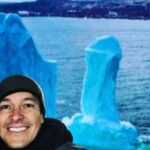 Rodrigo Faro Instagram - URGENTE!!!! Acabo de registrar o momento que um Iceberg gigante se desprende das geleiras do Ártico…