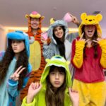 Rodrigo Faro Instagram – Um tigrão e quatro princesas!Prontos para o frio de Orlando…