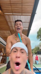 Rodrigo Faro Instagram - Vc é doid000 😂😂😂 te amo Paizao ❤️