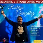 Rodrigo González Instagram – Nos vamos a viajar! Abril stand up mil.

Miércoles 20: @islapaopao algarrobo

Jueves 21: @ladolcevitalinares (entradas por @comedy_pass ) y el día del evento en la puerta.

Sábado 23: @entretoroschicureo 

No se lo pierdan! Show con mucho material inédito

#algarrobo #linares #chicureo #standupcomedy #standup #humor #chile
