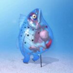 Rodrigo Goulão de Sousa Instagram - Transparent fish #animation #drawing #digitalart #cartoon #2danimation #after #characterdesign #art