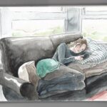 Rodrigo Goulão de Sousa Instagram - Glasgow - Anniesland #drawing #sketching #sketching #drawings #watercolour #watercolorpainting #art #livedrawing #artistsoninstagram
