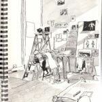 Rodrigo Goulão de Sousa Instagram – Black and white drawings from Lisbon  Brussels and Paris 

#drawing #sketchbook #sketching #uniballpen #pencil #art #artistsoninstagram
