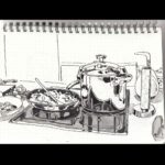 Rodrigo Goulão de Sousa Instagram - Black and white drawings from Lisbon Brussels and Paris #drawing #sketchbook #sketching #uniballpen #pencil #art #artistsoninstagram