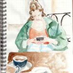 Rodrigo Goulão de Sousa Instagram – On the train in Scotland

#drawing #watercolors #livedrawing #sketchbook #sketch #art #artistoninstagram