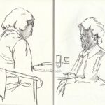 Rodrigo Goulão de Sousa Instagram - Drawings from Scotland Dundee, Anniesland, Byres Road, Huntarian Museum #drawing #pen #livedrawing #sketchbook #sketch #art #artistsoninstagram