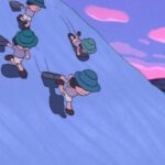 Rodrigo Goulão de Sousa Instagram - A breakdown of some more animations I did for @chroniques.gobelins backrounds of @tamerlanbekmurzayev and @robic.martin and character layouts of @antcarre In @gobelins_ecole Film link in my bio #makingof #filmmaking #Gobelins2021 #animation #filmmaking #CharacterAnimation #gobelinsanimation #gobelins #characterdesign #2danimation #animationstudent #animationschool #animationfilm #animationstudio #conceptart #2danimation #traditionalanimation #art #anime #sakuga #sakugabooru #runcycle #gobelins #motiondesign #nature #experimentalanimation #animation #illustration #summer