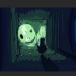 Rodrigo Goulão de Sousa Instagram - Animation for a 48h challenge with the amazing @antcarre @robic.martin @kwotzal @gabjoondae that I didnt manage to finish in time... ( It took me several weeks) The theme was ghost. Animation made on @tvpaintanimand compositing on after effects. Camera movement made with live footage of cardoard boxes I did a full process of this on my patreon if you want to check that out. ( Link in description) #animation #2danimation #drawing #digitalart #cartoon #2d #horror #horrormovies #scary #characterdesign #art #short #shortfilm #loop #color #aftereffects #tvpaint