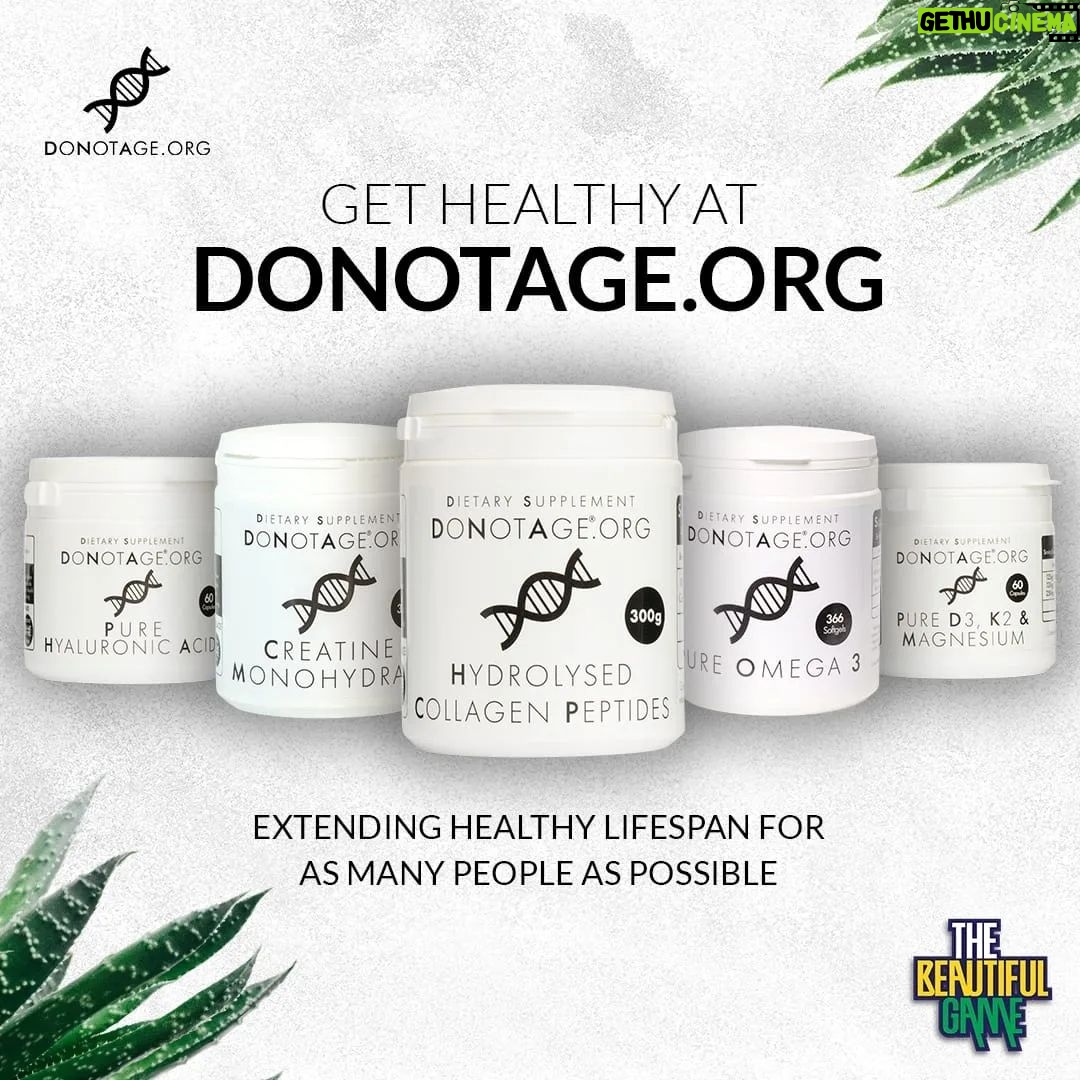 Ronaldinho Instagram - Thank you to @do.not.age for my supplements 😎🤙🏾 I can’t wait to feel much more energised and improve my recovery time🔥