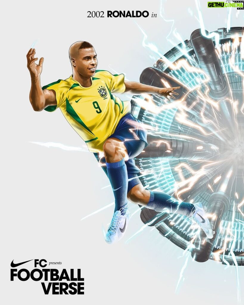 Ronaldo Instagram - Eu caí no meio de uma experiência de cientistas! ⚡️⚽️ clica no link nos stories pra assistir ao novo filme da #NikeFC para a Copa do Mundo.