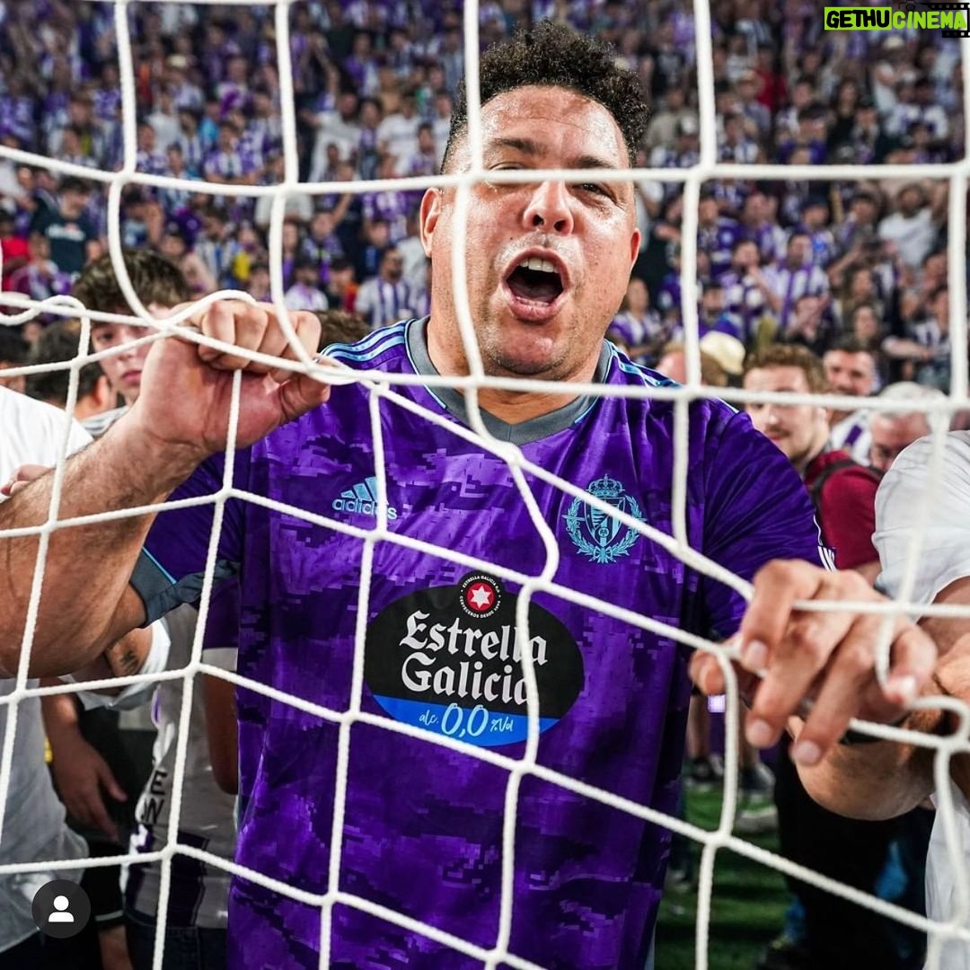Ronaldo Instagram - ÁUPA PUCELA, SIEMPRE 💜 ¡SOMOS DE PRIMERA!