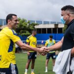 Ronaldo Instagram - Dia de sentir a energia da Toca da Raposa II, conhecer os jogadores e a comissão técnica. Muito diálogo, olho no olho e a minha gratidão a cada um de vocês que confia em mim. A casa é nossa! Nada será fácil, temos muito trabalho pela frente e uma certeza: eu to #fechadocomocruzeiro. E você? 🦊💙 - Ph: Gustavo Aleixo/Cruzeiro Toca Da Raposa II
