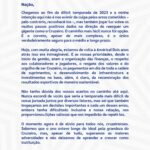 Ronaldo Instagram - Carta à Nação Azul 💙