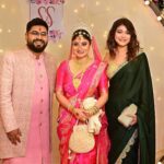 Rooqma Ray Instagram – Here’s to a long and happy marriage!

@sandiptasen 
@soumyamukerji_ 

#wedding #friend #weddingseason #beautifulcouple #newlyweds #insta #instagram #instafashion #saree #sareelove #sandipta #rooqmaray PC Chandra Garden