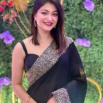 Rooqma Ray Instagram - Every day is a reason to celebrate when you wear BLACK. #instagram #instagood #instadaily #instafashion #instalove #black #blacksaree #sareelove #indianwedding #weddingseason #instaphoto