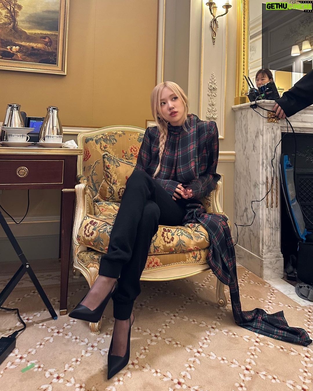 Rosé Instagram - Nights in Paris. @ysl @anthonyvaccarello ❤️ Paris, France