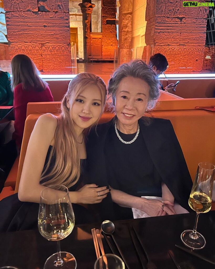 Rosé Instagram - Thank you for having me last night @sulwhasoo.official for this eventful evening to celebrate the exciting new chapter and partnership with @metmuseum 🤎 The Metropolitan Museum of Art, New York