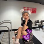Rosé Instagram – This koala was welcomed home.. 🐨💞 Rod Laver Arena, Melbourne