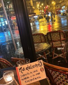 Rosa Diletta Rossi Instagram - “Mentre tutto intorno è pioggia, pioggia, pioggia e Francia” Dararà, dari-rararà P. Conte