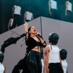 Rosalía Instagram - 🛞✌️MOTOCHELLA 2 DONEEEE🌴🧡🏜️☀️!!!!!!!! Thank you thank youuu :) Coachella, California