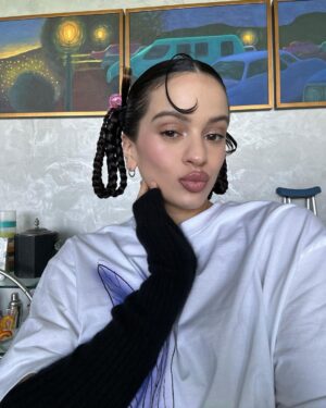 Rosalía Instagram - Mi amiga es más bonita que un Basquiat