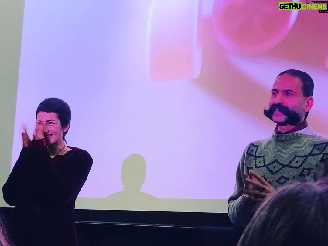 Rouzbeh Rashidi Instagram - We had a fantastic time screening the programme @experimentalfilmsociety curated in collaboration with @feminista.berlin to a full sold-out house. Indeed an astonishing series of short films, and I am honoured to have had the opportunity to present these films in Berlin. The programme focused on five films by five Iranian women* living in exile, and we dissected the process of each film afterwards in an intimate question-and-answer session. Thanks a million to all the wonderful audience who attended and supported our cause. Special thanks to Maryam Katan, Nazgol Kashani, Yasaman Pishvaei, Atoosa Pour Hosseini and Anahita Safarnejad for their superb films. My personal gratitude goes to Anahita for her extraordinary energy, kindness and marvellous creativity. She's a dear friend, and I look forward to our future collaborations. Onwards! Photos by @ostrovelika Berlin, Germany
