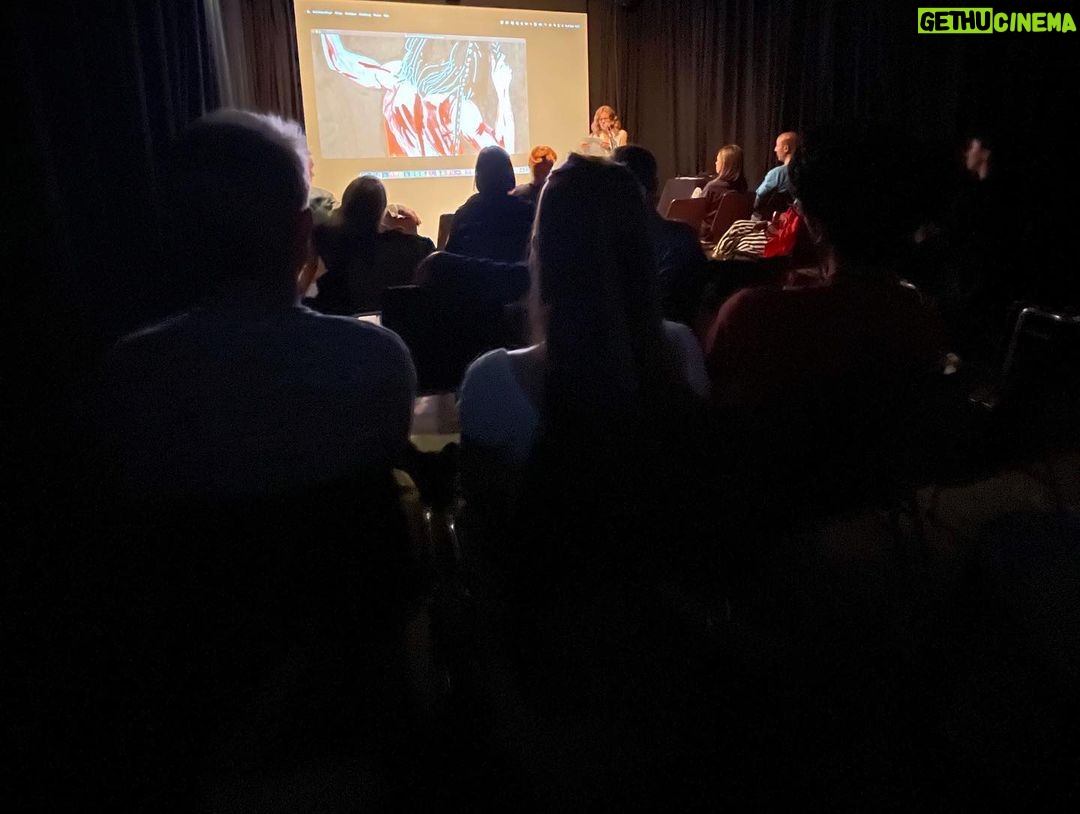 Rouzbeh Rashidi Instagram - Thanks a million to everyone who attended our @experimentalfilmsociety event last night at @wolfkinogang. Special thanks to Kerstin Cmelka (@kerstin.cmelka) and Mario Mentrup (@mariomentrup), who presented the 'Krampa β Expanded Cinema Version' to the audience. Also, thanks to anyone who participated in a very intimate and extended question and answer session, I felt we could go on forever. Finally, our gratitude goes to the incredible team at the #wolfkinogang for hosting and facilitating us. Engagement with the audience to this level always makes everything worthwhile, which I have seen and sensed from our recent events in Berlin, so I thank you all again for attending. Photos by @ostrovelika ππ· Berlin, Germany