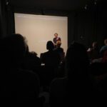Rouzbeh Rashidi Instagram - Thanks a million to everyone who attended our @experimentalfilmsociety event last night at @wolfkinogang. Special thanks to Kerstin Cmelka (@kerstin.cmelka) and Mario Mentrup (@mariomentrup), who presented the 'Krampa – Expanded Cinema Version' to the audience. Also, thanks to anyone who participated in a very intimate and extended question and answer session, I felt we could go on forever. Finally, our gratitude goes to the incredible team at the #wolfkinogang for hosting and facilitating us. Engagement with the audience to this level always makes everything worthwhile, which I have seen and sensed from our recent events in Berlin, so I thank you all again for attending. Photos by @ostrovelika 🙏📷 Berlin, Germany