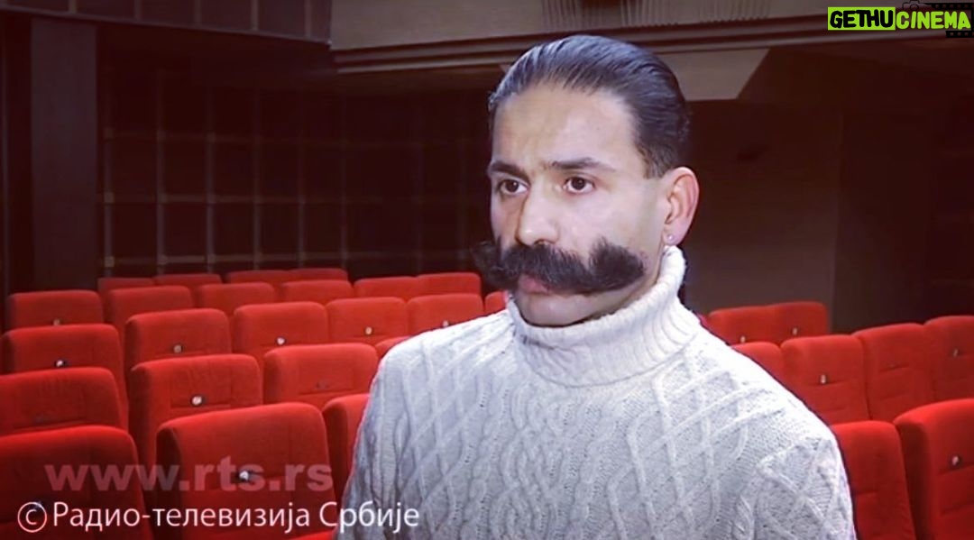 Rouzbeh Rashidi Instagram - So surreal and strange seeing myself talking about experimental cinema dubbed in the Serbian language on Radio Television of Serbia (Радио-телевизија Србије). A unique experience 🙂 @kinoskop_festival