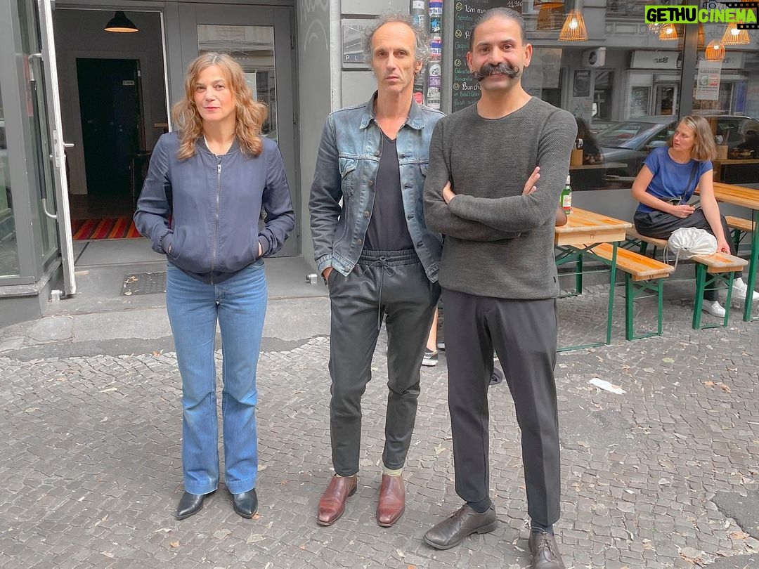 Rouzbeh Rashidi Instagram - Thanks a million to everyone who attended our @experimentalfilmsociety event last night at @wolfkinogang. Special thanks to Kerstin Cmelka (@kerstin.cmelka) and Mario Mentrup (@mariomentrup), who presented the 'Krampa β Expanded Cinema Version' to the audience. Also, thanks to anyone who participated in a very intimate and extended question and answer session, I felt we could go on forever. Finally, our gratitude goes to the incredible team at the #wolfkinogang for hosting and facilitating us. Engagement with the audience to this level always makes everything worthwhile, which I have seen and sensed from our recent events in Berlin, so I thank you all again for attending. Photos by @ostrovelika ππ· Berlin, Germany