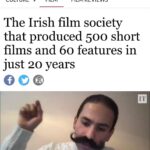 Rouzbeh Rashidi Instagram - Reissue of my last year’s interview with @irishtimesnews about the 20th anniversary of @experimentalfilmsociety at the @projectartscentre. The @artscouncilireland kindly funded the project. Watch the interview here: https://bit.ly/3k2LvLr Link in bio as well!