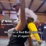 Royce Reed Instagram - Me after drinking a Red Bull and immediately thinking I’m 21 again… DC: @king_daydayyy #cantwangwithit #khia #floridadance #roycereed #dancemom #newdance #viraldance2023 #foryou #fypシ #trending #fridaynight #BCU #Bethunecookman #coachreed #coachroyce #greenscreenvideo