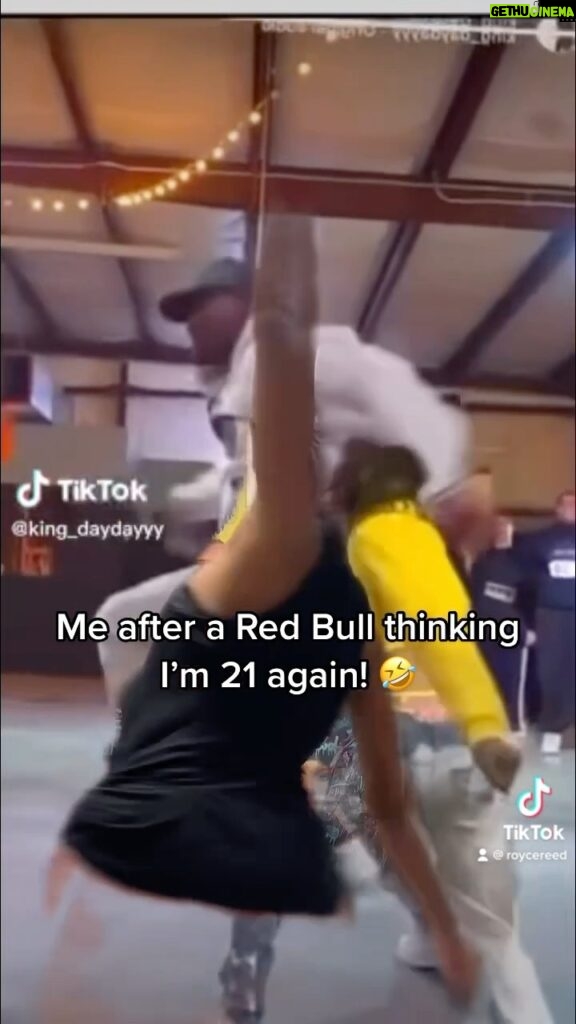 Royce Reed Instagram - Me after drinking a Red Bull and immediately thinking I’m 21 again… DC: @king_daydayyy #cantwangwithit #khia #floridadance #roycereed #dancemom #newdance #viraldance2023 #foryou #fypシ #trending #fridaynight #BCU #Bethunecookman #coachreed #coachroyce #greenscreenvideo