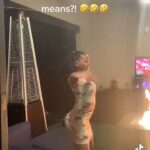 Royce Reed Instagram - Happy Thanksgiving! This is what we used to call a GAMO Dress back in the day LOL. Who knows what that means? 👀👀👀 #Trampolinebooty #Thanksgivingdance #Imfull #naptime #itis #roycereed #happythanksgiving #bloated